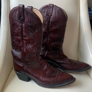 Dan Post Leather Cowboy Boots